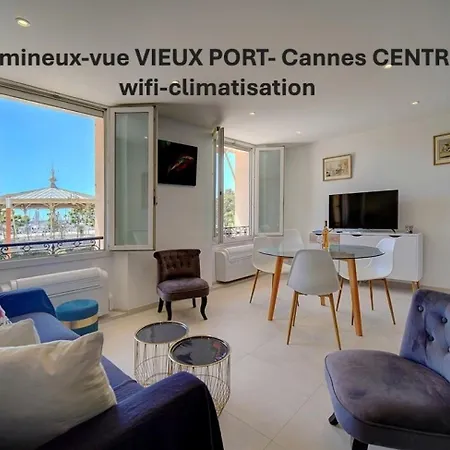 Lumineux 3 Pieces Renove Face Au Port L! A2b218 Apartment Cannes